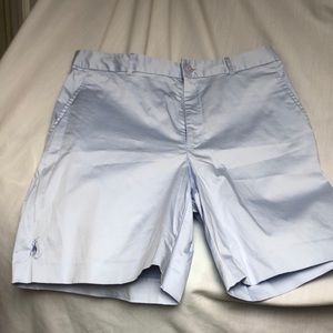 Ralph Lauren golf 6 blue flat front Bermuda euc